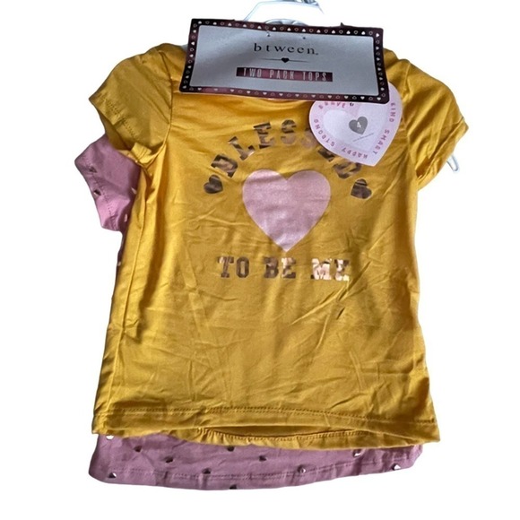 ❤️ Btween 2 Piece Top Set Size 4 Toddler - Picture 2 of 5
